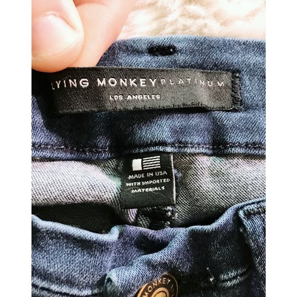 EUC | Flying Monkey Platinum Jeans | Size 25 | High Waisted Super Stretch Comfy - Picture 2 of 7